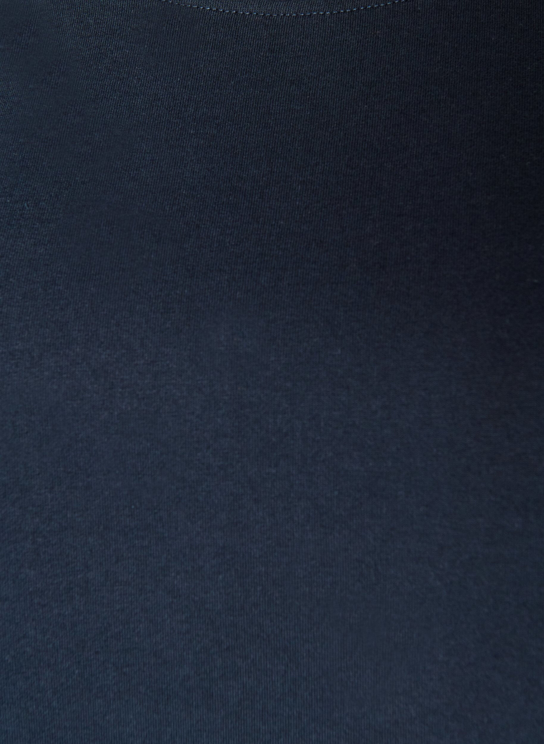 ZizziT-shirt met een sportieve gelaagde look, Blauw, Packshot image number 2