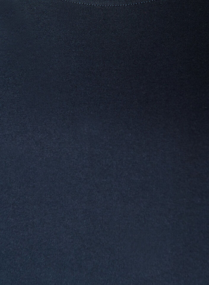 T-shirt met een sportieve gelaagde look, Blauw, Packshot image number 2