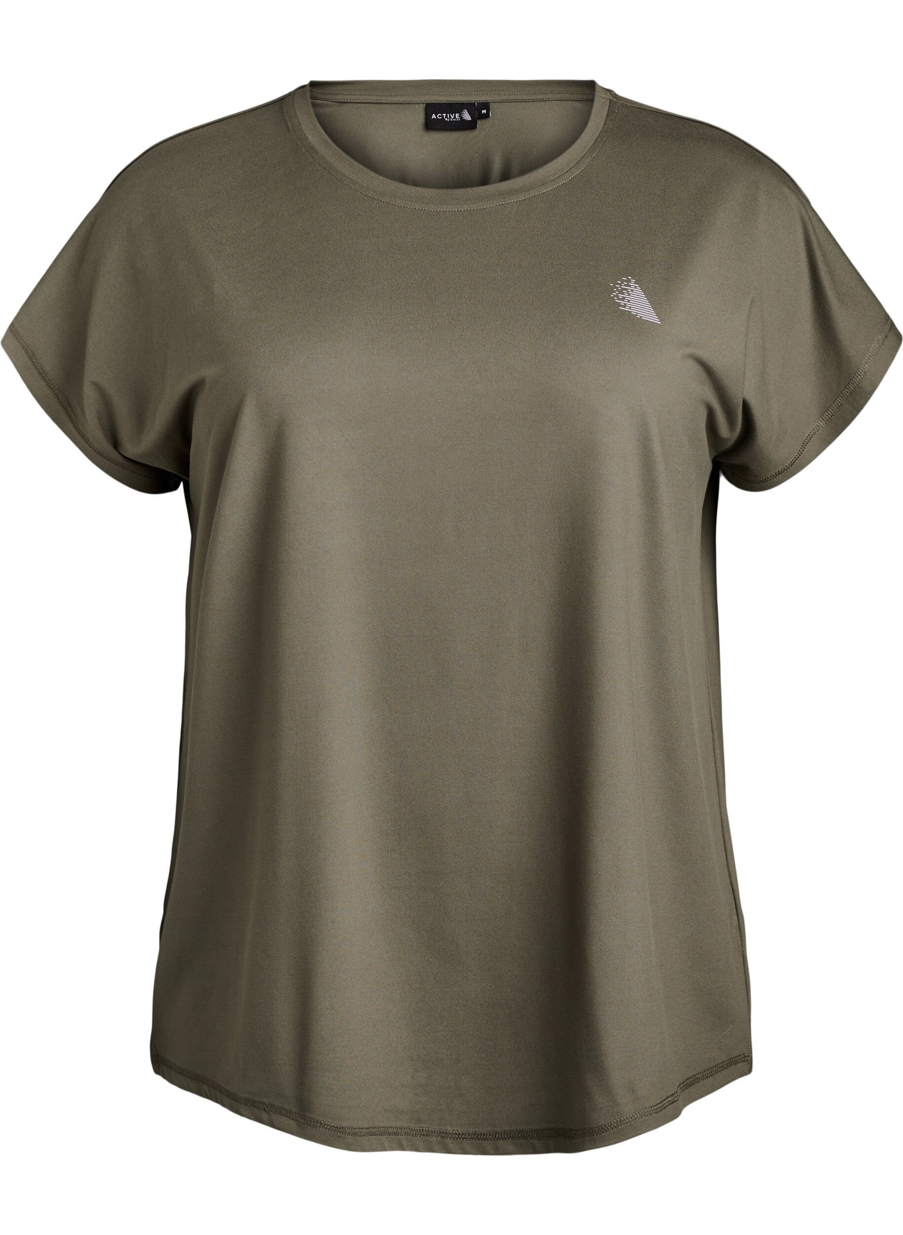 Effen gekleurd trainingsshirt