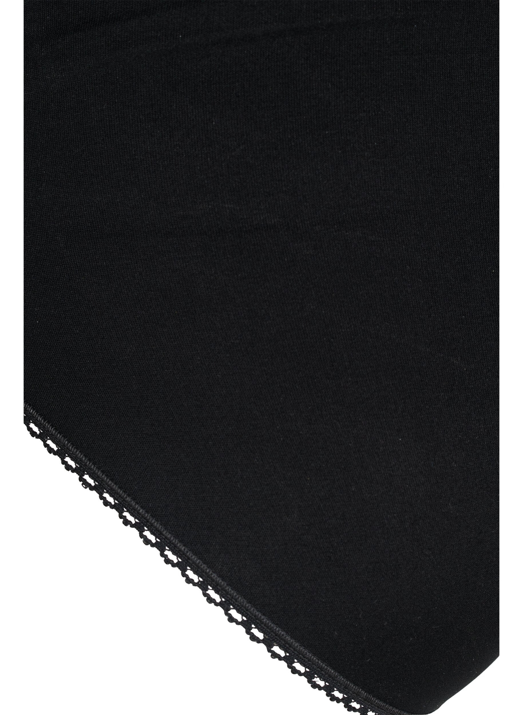 Zizzi Zwangerschapsbroekje, Zwart, Packshot image number 2