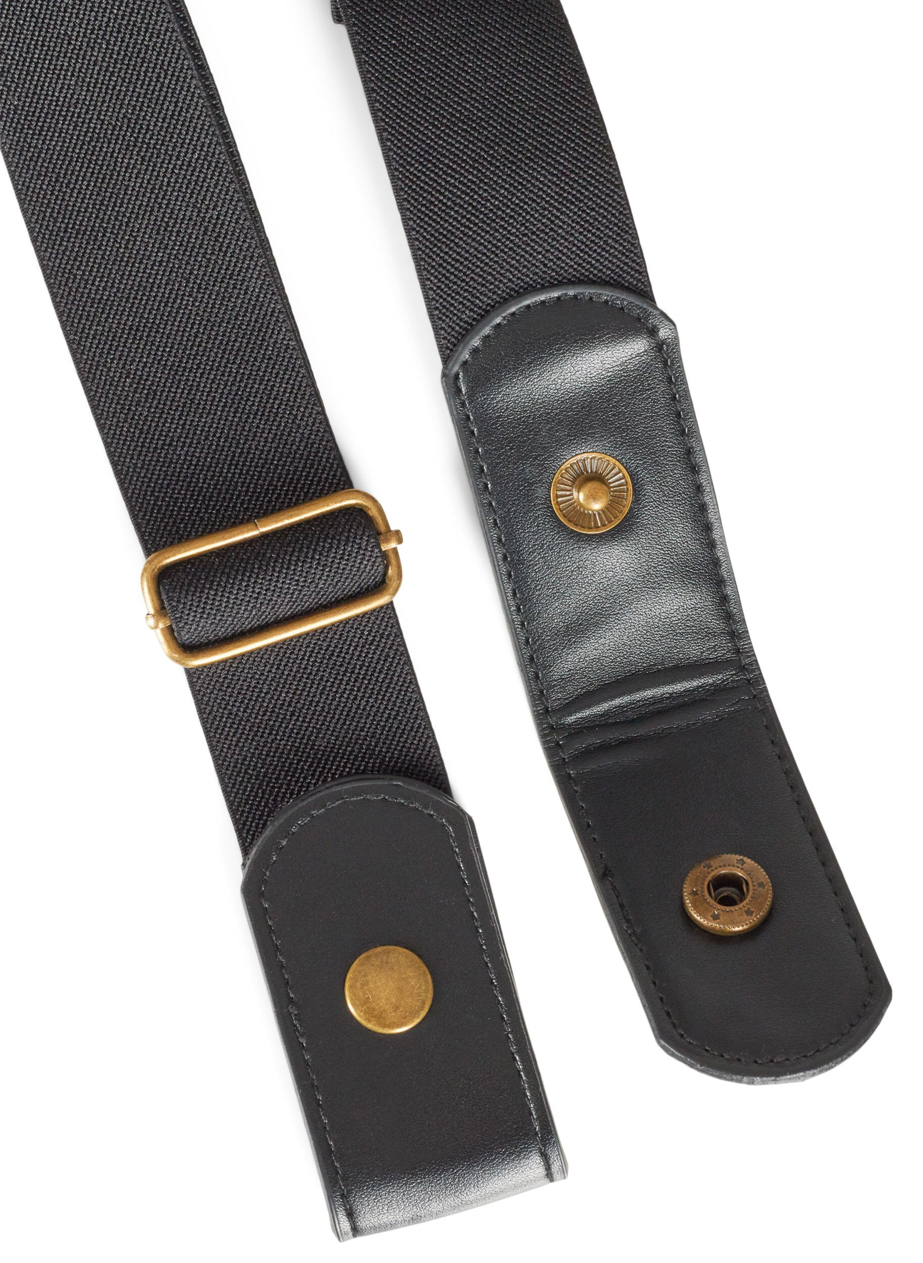 ZizziElastische riem, Zwart, Packshot image number 1