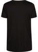 Oversized t-shirt met print, Black W. Love, Packshot image number 1