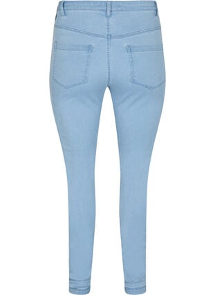 Super slim Amy jeans met hoge taille, Ex Lt Blue, Packshot image number 1