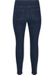 Stretchy jeggings met hoge taille, Dark Blue, Packshot image number 1