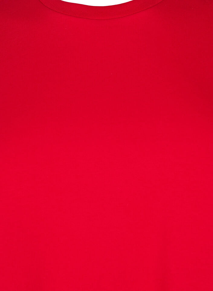 T-shirt in biologisch katoen met een ronde hals, Salsa, Packshot image number 2