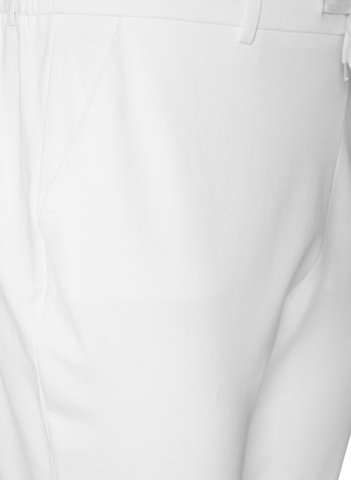 Cropped Maddison broek, Wit, Packshot image number 2