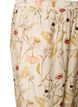 High-waist viscose broek met bloemenprint, Beige, Packshot image number 2