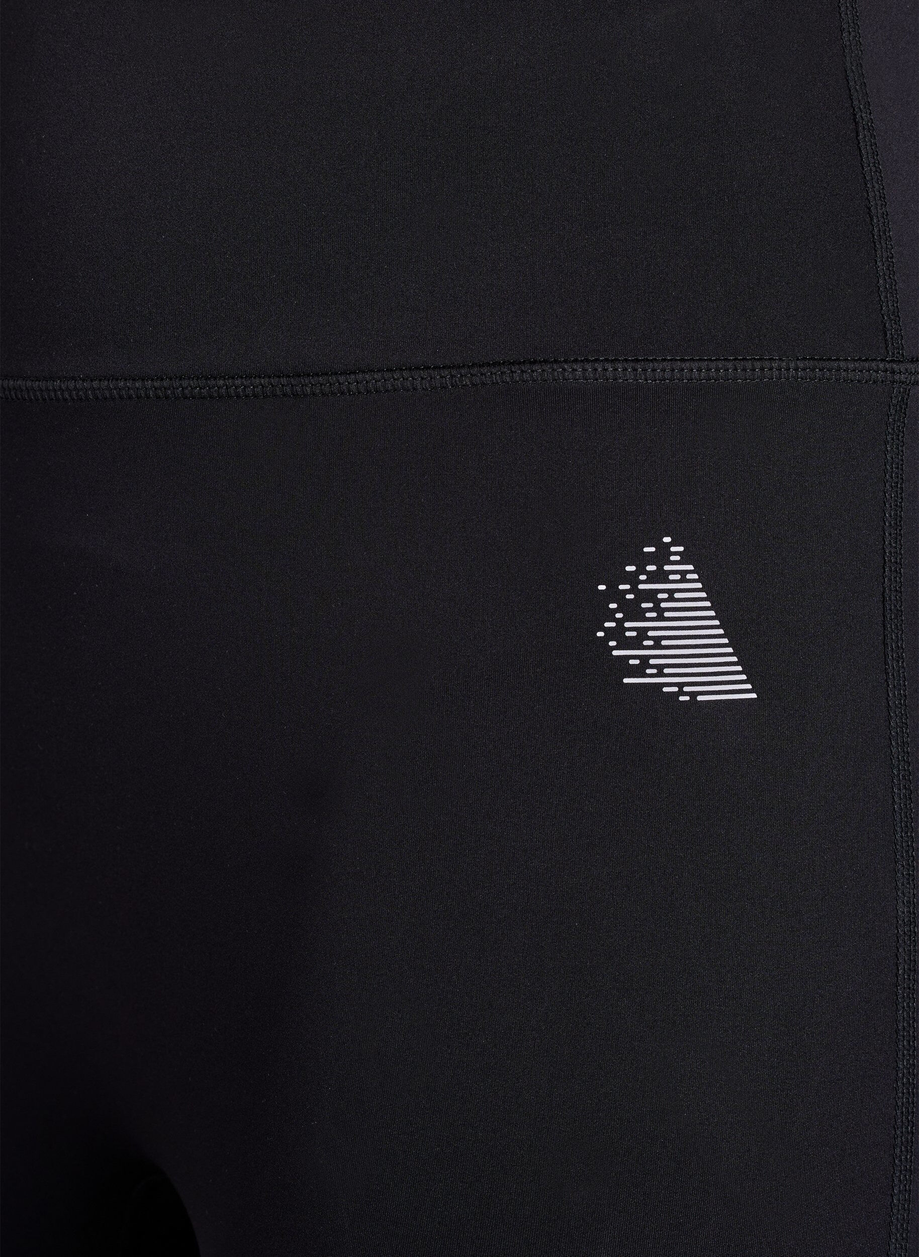 Zizzi CORE, Squat-proof 3/4 workout leggings met zak, Zwart, Packshot image number 2