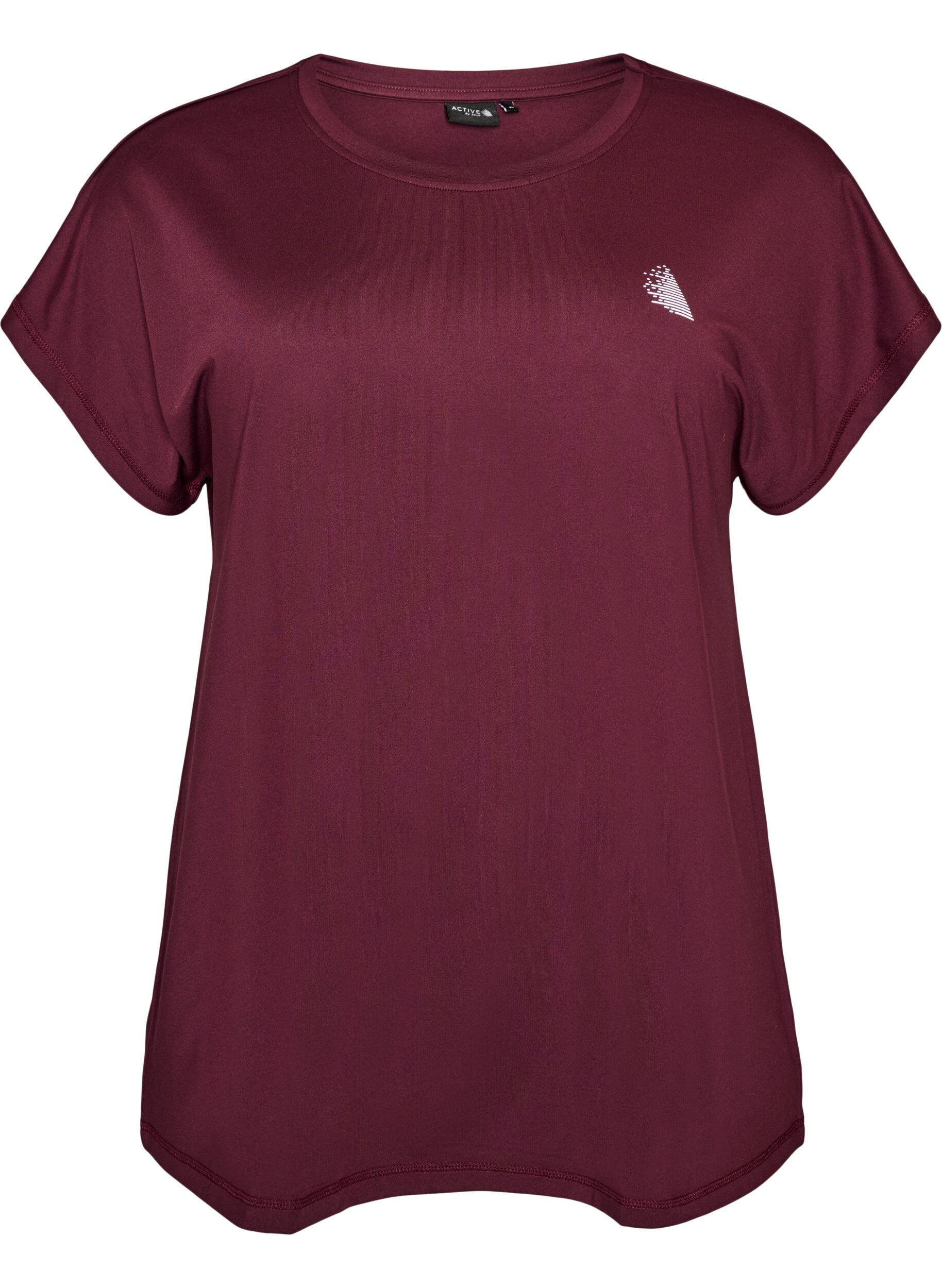 Effen gekleurd trainingsshirt