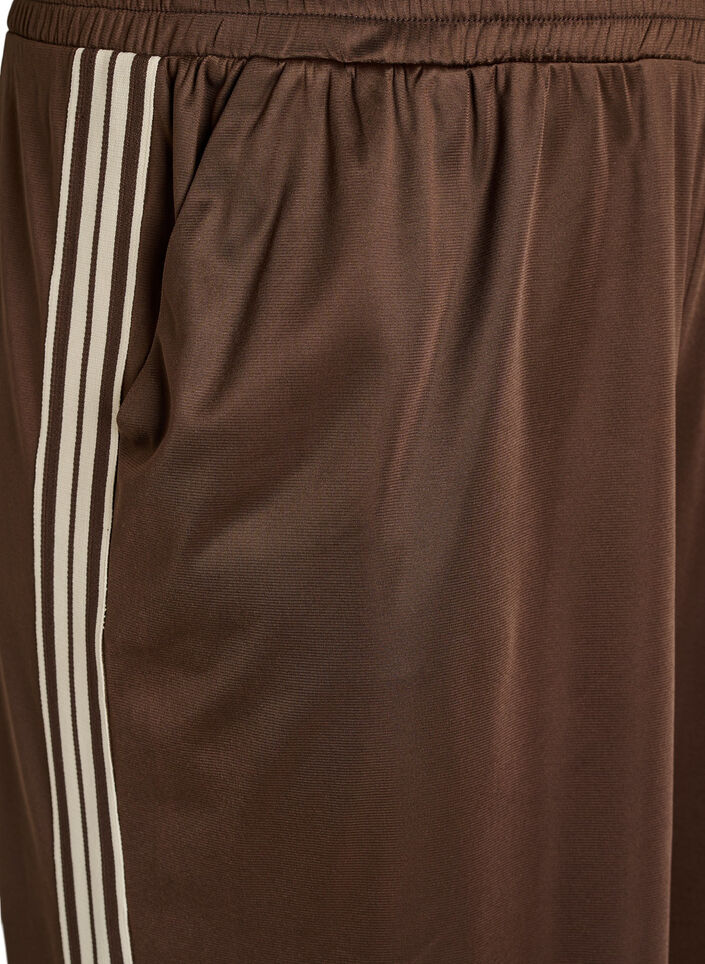 Trackpants met zijstrepen en zakken, Bruin, Packshot image number 2