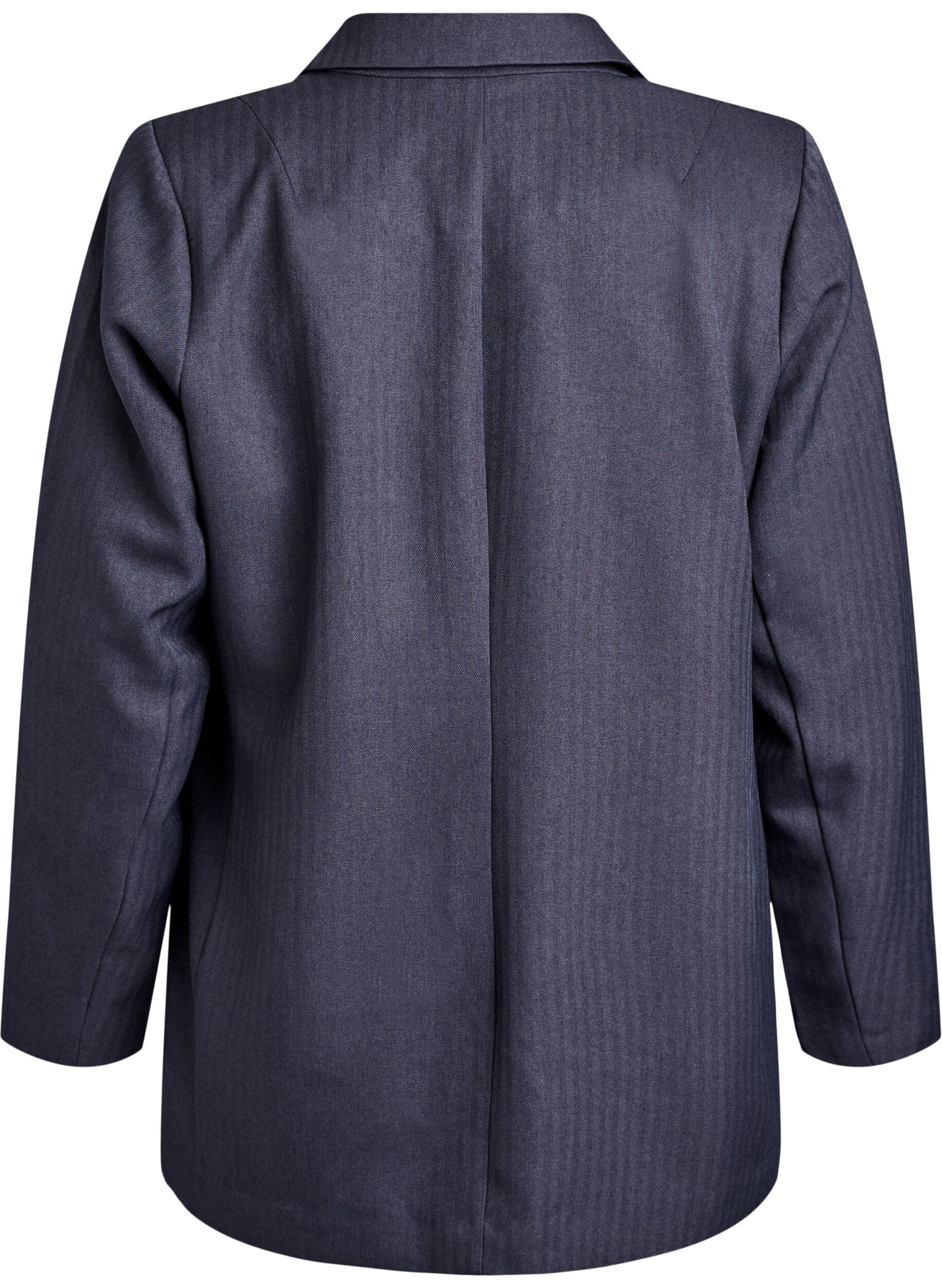 ZizziKlassieke blazer met zakken, Grijs, Packshot image number 1