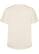 Katoenen T-shirt met tekstprint, Wit, Packshot image number 1