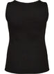 Nauwsluitende top met motief, Zwart, Packshot image number 1