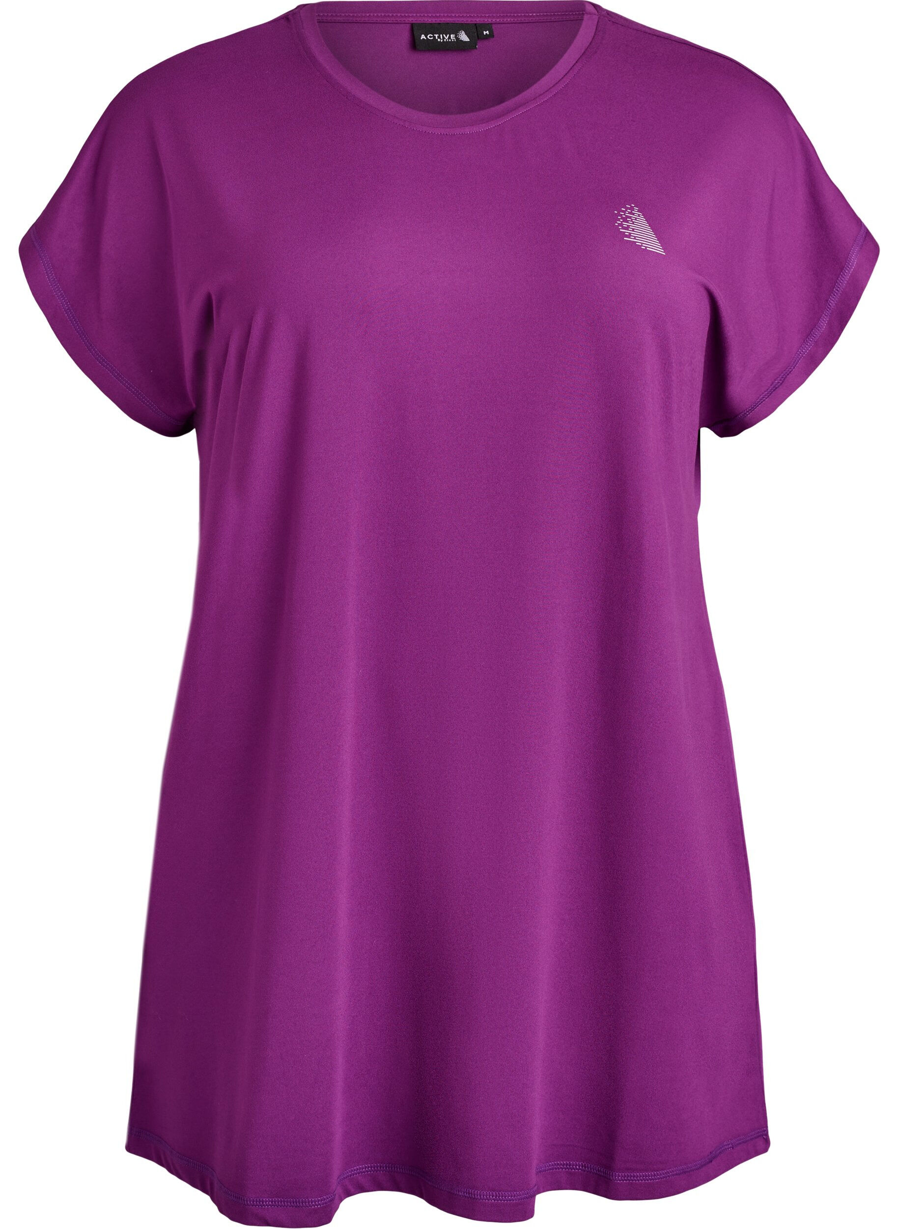ZizziLang workout T-shirt, Paars, Packshot image number 0