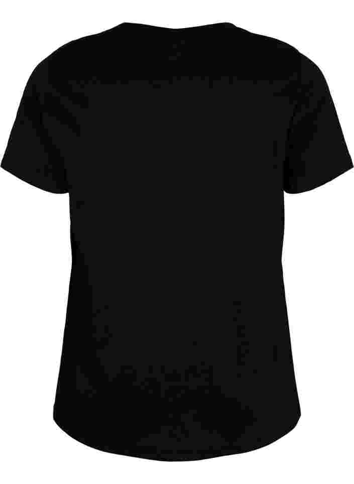 Trainingsshirt met print, Black Don't Quit , Packshot image number 1