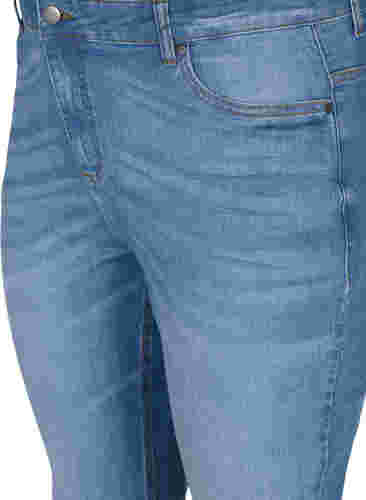 Emily jeans met slanke pasvorm en normale taille, Blue denim, Packshot image number 2