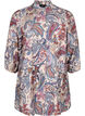 Viscose tuniek met 3/4-mouwen en paisley print, Sand Do. Paisley AOP, Packshot image number 0