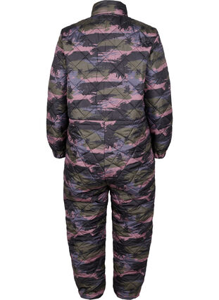 Thermo jumpsuit met camouflage print, Camou print, Packshot image number 1