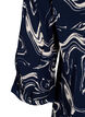 Bedrukte blouse met 3/4 mouwen, N. Blazer Swirl AOP, Packshot image number 3