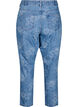 Mille jeans met een bloemenpatroon, Blauw, Packshot image number 1