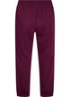 Sweatpants met hoge taille en trekkoord, Paars, Packshot image number 1