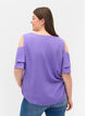Viscose top in korte mouwen, Passion Flower, Model image number 1