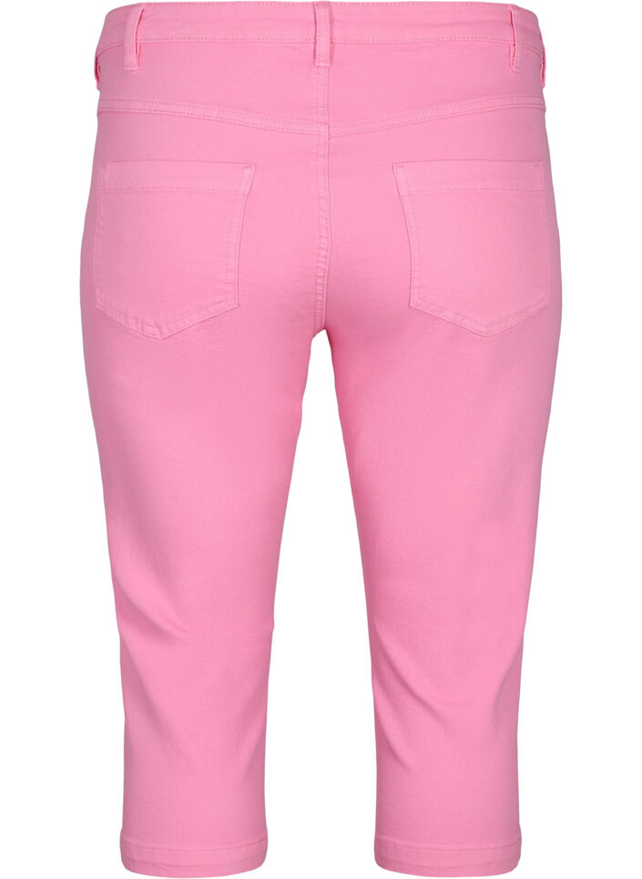Strakke Emily capri broek, Rosebloom, Packshot image number 1