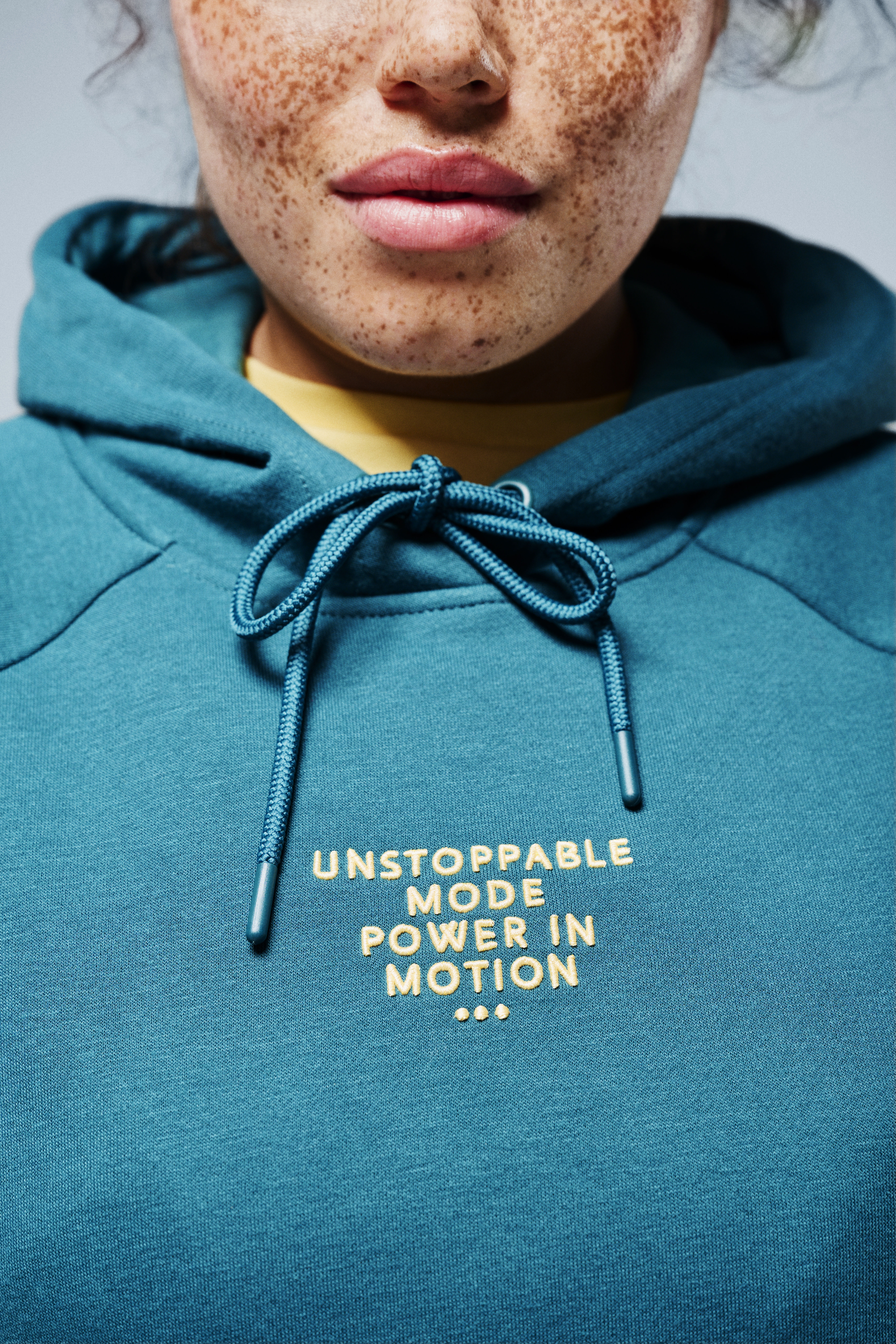 Zizzi T-shirt en hoodie, , Model