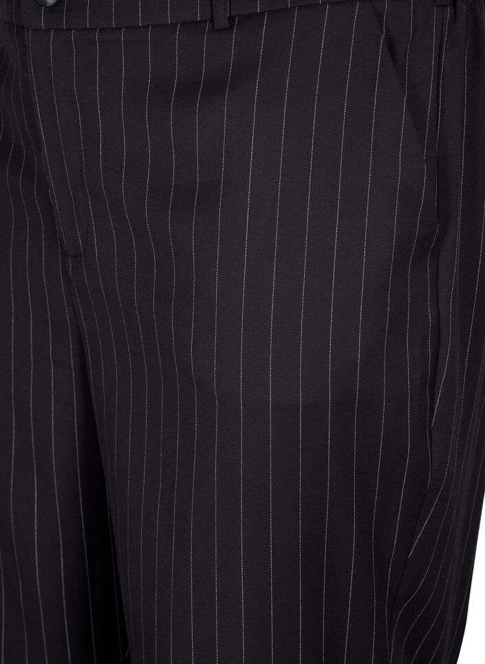 Broek met dunne strepen, Black W. Pinstripe, Packshot image number 2