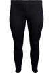Viscose leggings met strepen aan de zijkant, Black W. Stripe, Packshot image number 0