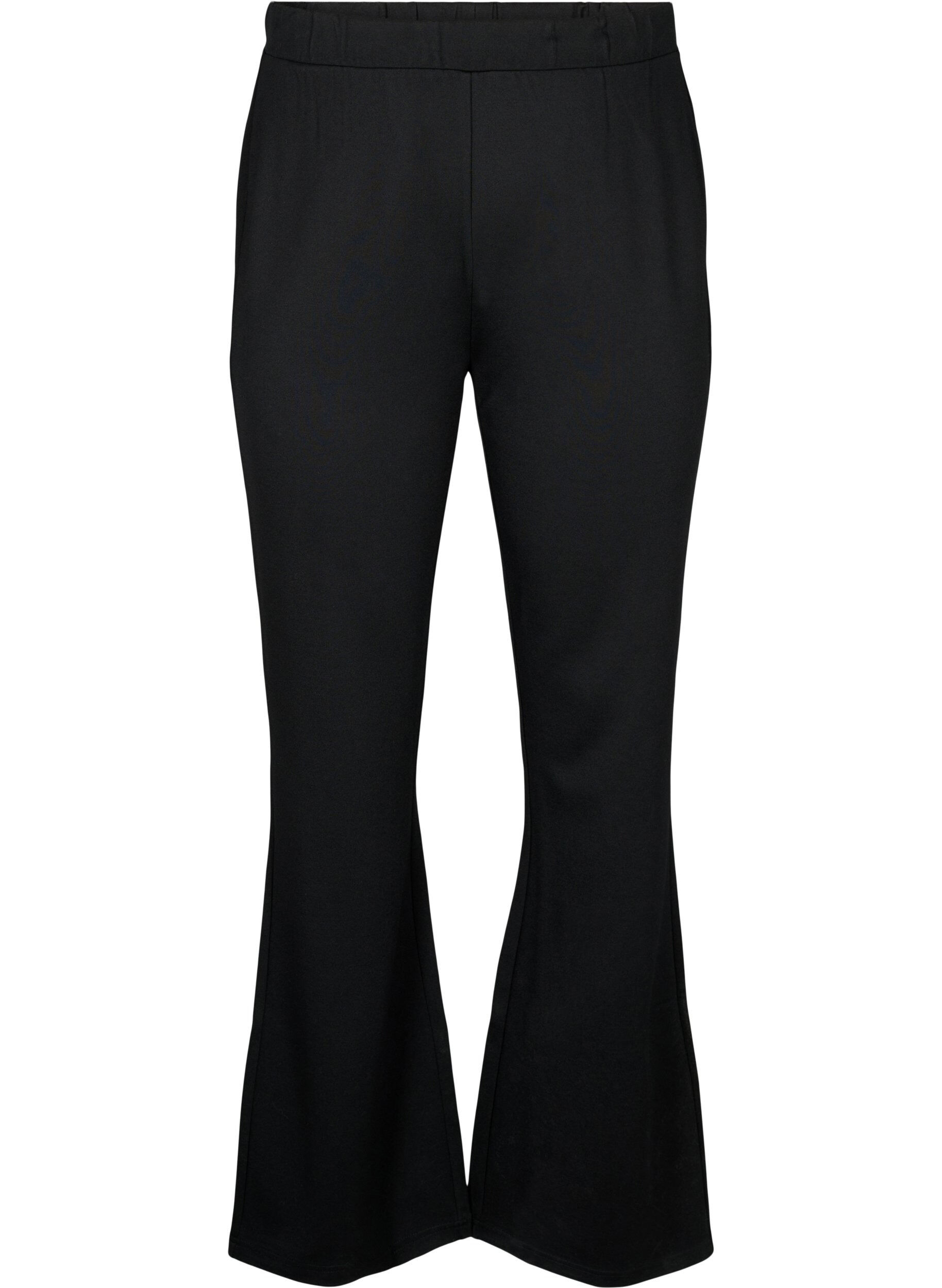 Bootcut broek van viscosemix