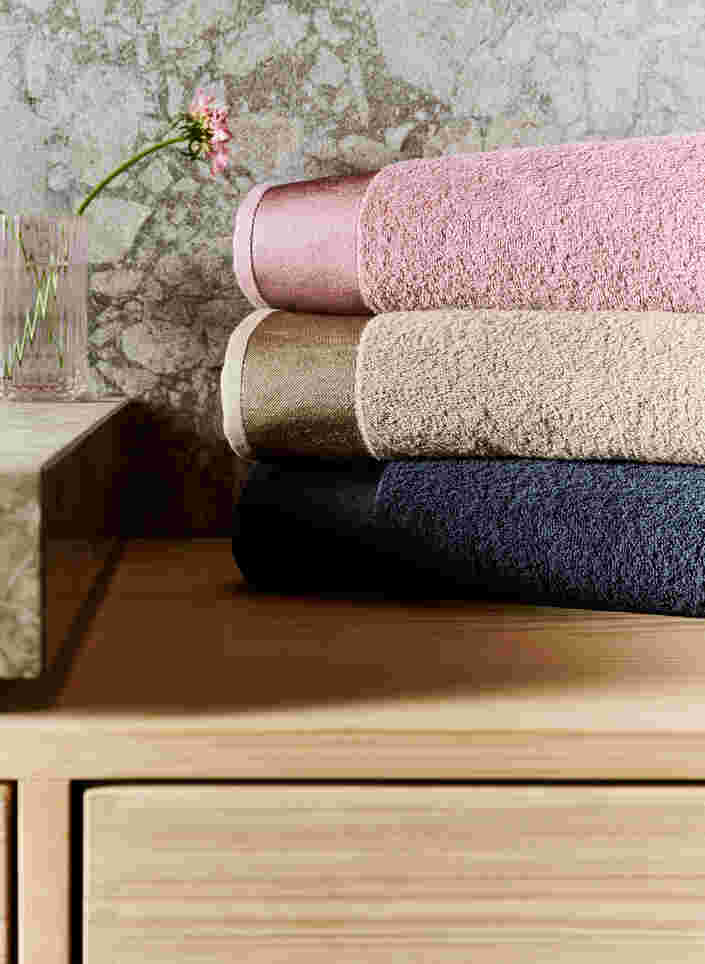 Handdoek van katoenen badstof, Graphite, Packshot image number 4