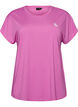 Effen gekleurd trainingsshirt, Paars, Packshot image number 0