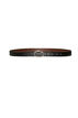 Omkeerbare riem met verwisselbare gespen, Zwart, Packshot image number 0