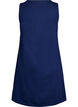 Mouwloze A-lijn jurk, Blauw, Packshot image number 1