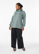 Sweatshirt met hoge kraag en zakken, Groen, Model image number 1
