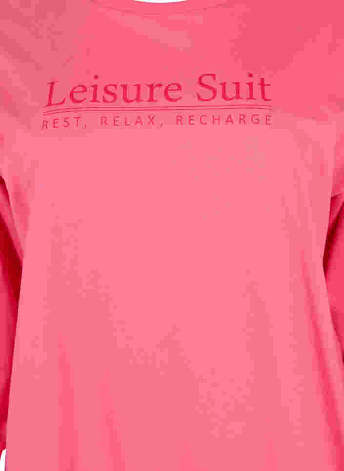Katoenen sweatshirt met tekstopdruk, Hot P. w. Lesuire S., Packshot image number 2
