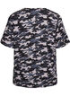 T-shirt met TENCEL&trade; Lyocell en camouflageprint, Grijs, Packshot image number 1