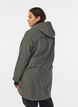 Softshell jas met afneembare capuchon, Grijs, Model image number 2