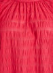 Blouse met textuur en ruches zonder mouwen, Rood, Packshot image number 2