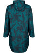 Regenjas met print, Deep Teal Black, Packshot image number 1