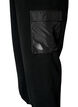 Fleece joggingbroek met cargozakken, Zwart, Packshot image number 3