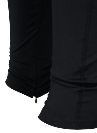 Effen 7/8 leggings, Black, Packshot image number 3
