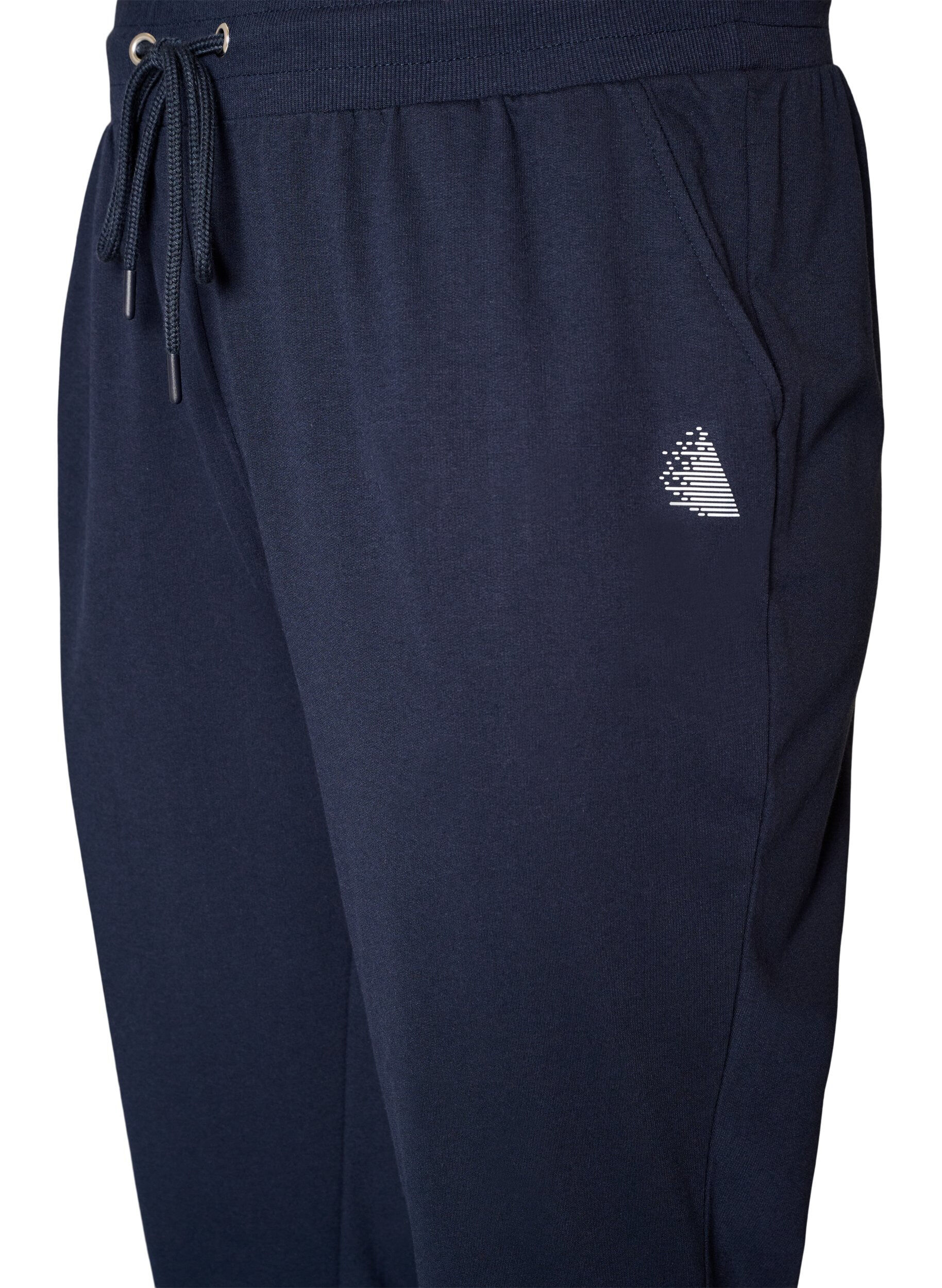 ZizziLosse trainingsbroek met zakken, Blauw, Packshot image number 2