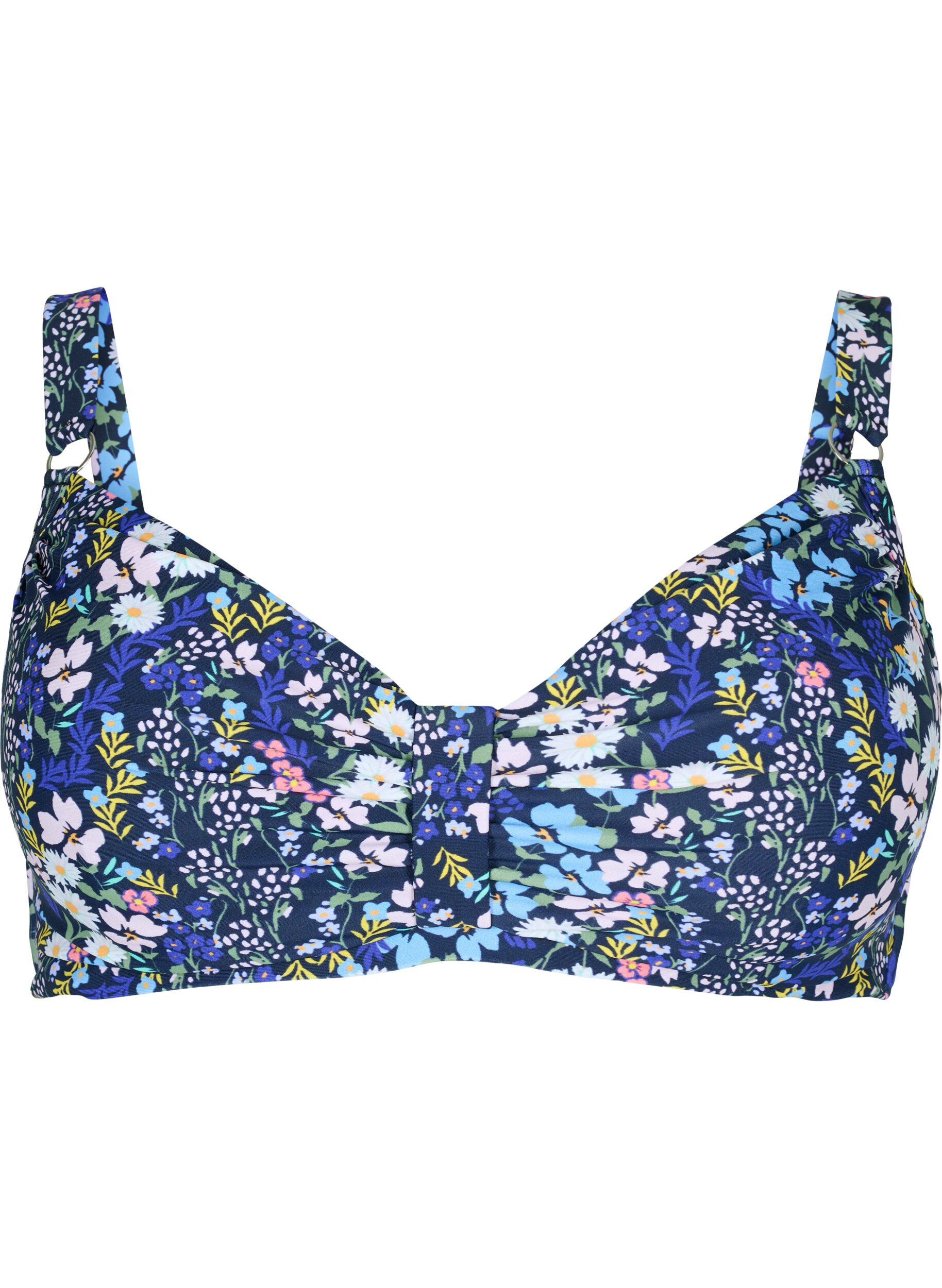 Zizzi Bikini top met print, Ditsy Flower, Packshot image number 0