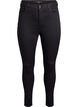 Super slim Amy jeans met hoge taille, Zwart, Packshot image number 0