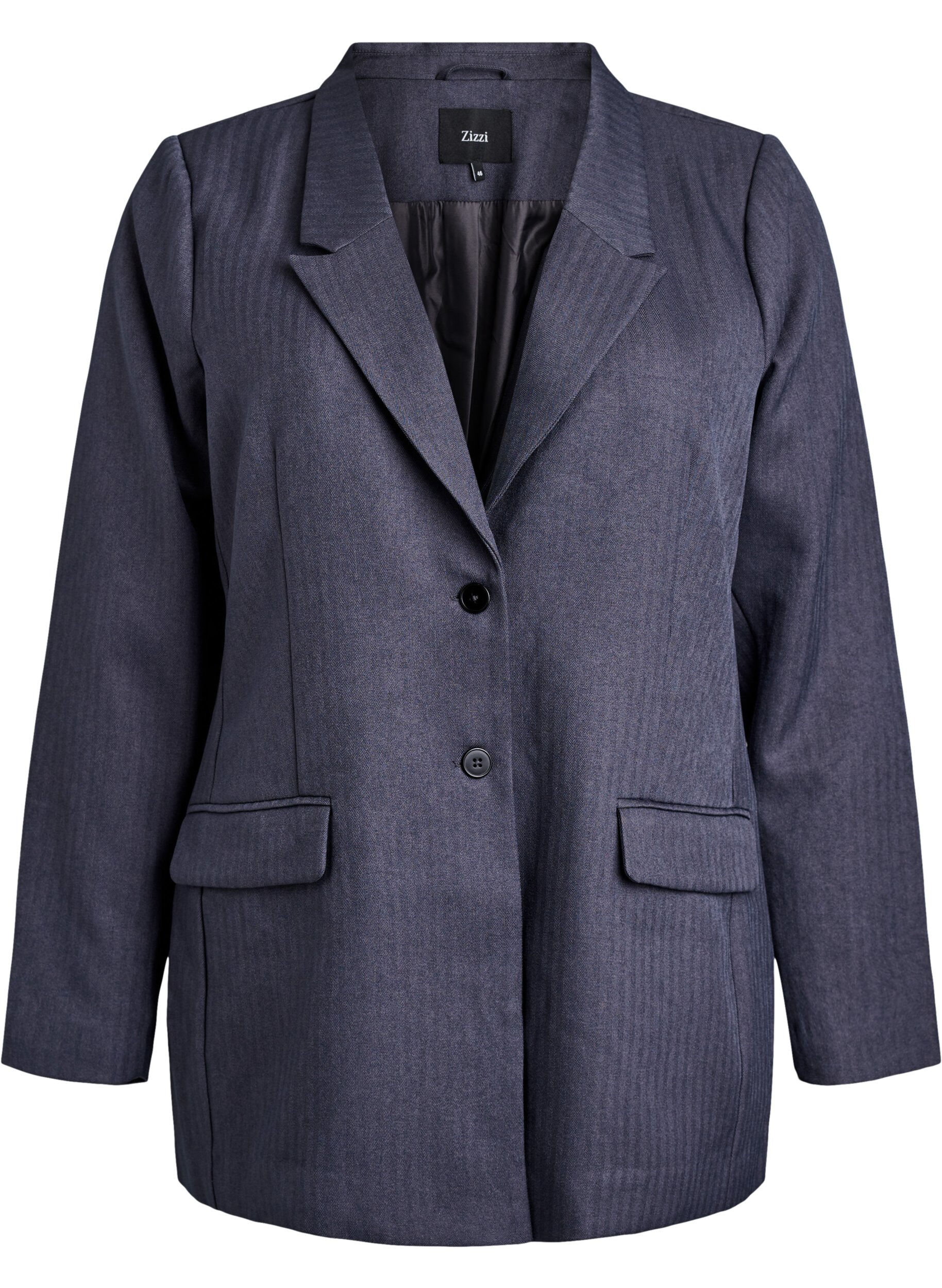 Klassieke blazer met zakken