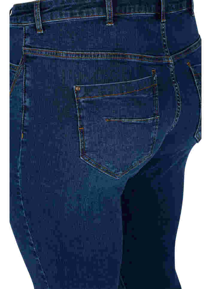 Super slanke Amy jeans met hoge taille, Blue denim, Packshot image number 3