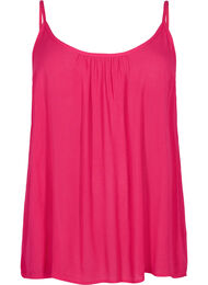 Strap top in viscose, Roze