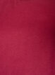 T-shirt met asymmetrische kanten zoom, Rood, Packshot image number 2